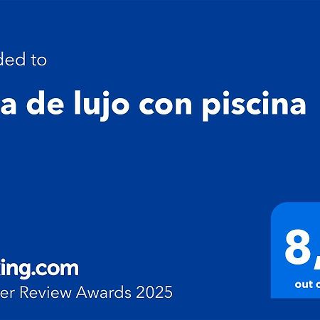 Villa De Lujo Con Piscina 奥里韦拉 外观 照片